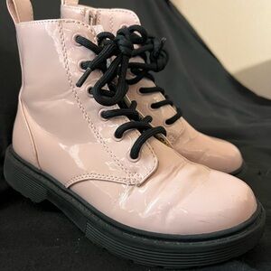 Stylish Pink Kids Boots
